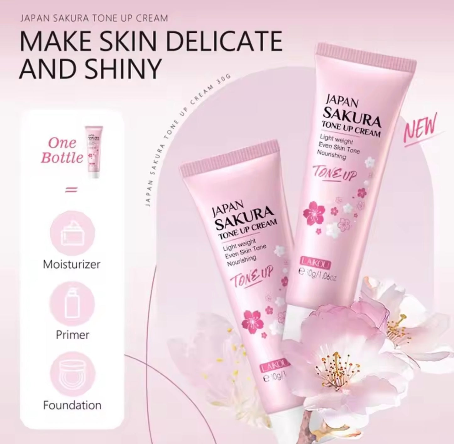 đž Sakura Bloom Skincare Set â 6-Step Ritual for Hydrated, Glowing Skin đž